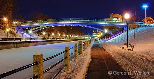 Corktown Footbridge_11988-90.jpg - Photographed at Ottawa, Ontario - the capital of Canada.